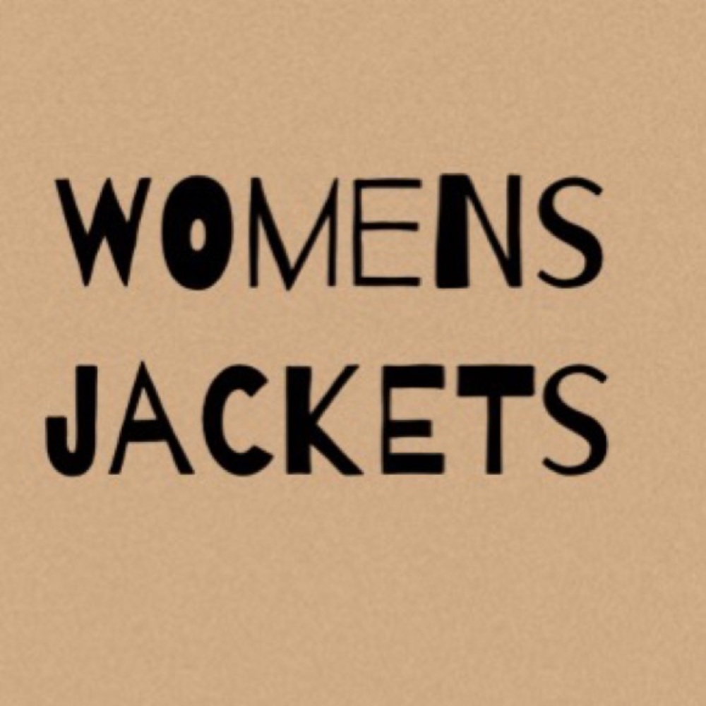 Womens jackets section